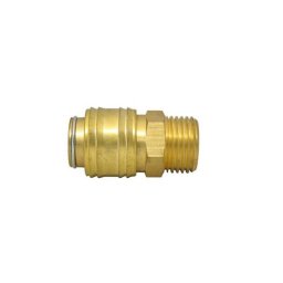 Cupla rapida pentru compresor Airtool NUQ-2, 3/8", alama, filet exterior, pentru aer