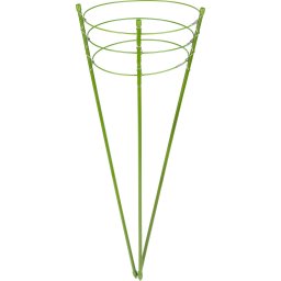 Suport metalic pentru plante FH-360, 60 cm, tip cerc, verde