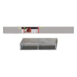 Lata de tencuit Kapro 153-31, 1500 mm, cu 2 bule, profil aluminiu