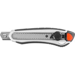 Cutter profesional Strend Pro UKX-8100-2, 18 mm, cu rotita, Alu/plastic