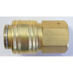 Cupla rapida pentru compresor Airtool NUQ-1, 1/4" mama, din alama