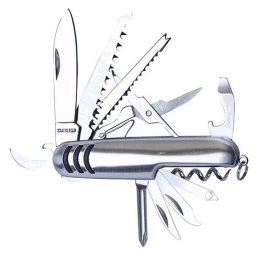 Briceag multifunctional Strend Pro MAK503NS 15 în 1, din inox, cu husa