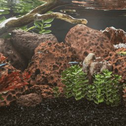 Roci vulcanice, 10 kg, rosu, 10-30 cm GartenMobel Dekor