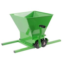 Zdrobitor manual de struguri Viva, metalic, 8,5 kg, culoare verde