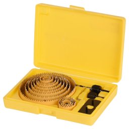 Set carote bi-metal Strend Pro CHS 6016, 16 piese, 19–127 mm, profesional