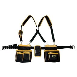 Centura textila pentru scule Strend Pro TB-1019 cu buzunare si bretele