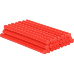 Batoane adeziv rosu 7x100 mm Strend Pro, set 24, pentru pistol de lipit