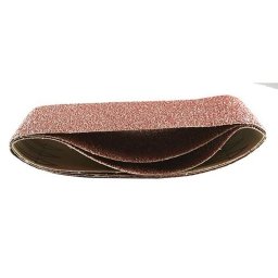 Banda abraziva Konner SB53 75x533 mm P80 pentru slefuitor cu banda, set 3 buc