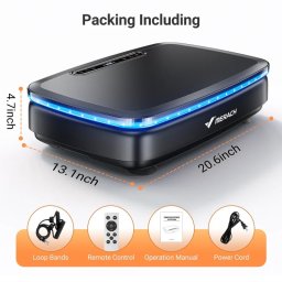 Aparat vibromasaj cu benzi Merach MR-2439B1-US