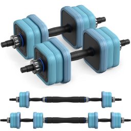 Set greutati fitness 3in1 Merach MR-2382B2 2 x 8 Kg