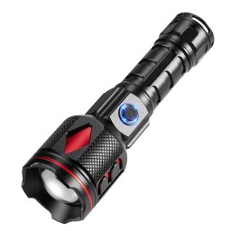 Lanterna puternica de mana ROMB LASER WICK 5800 lumeni si incarcare USB