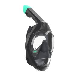 Mască snorkeling scufundări Easybreath 900 Negru