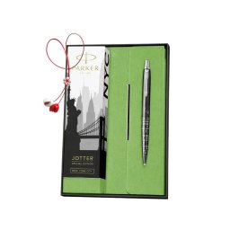 Set Pix Jotter Royal Global New York negru + Agenda Velvet B6 verde