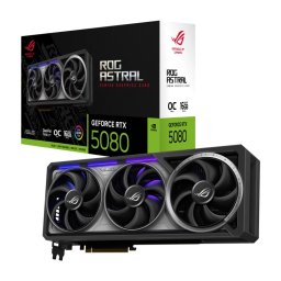 ASUS ROG-ASTRAL-RTX5080-O16G-GAMING ROG Astral OC GeForce RTX 5080 16GB GDDR7 DLSS4
