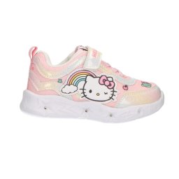 Pantofi sport, talpa usoara EVA, cu lumini Hello Kitty Curcubeu