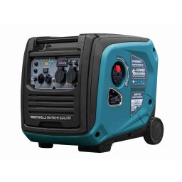 Generator de curent benzina/gaz Konner & Sohnen KS 4000iEG S monofazat invertor 4 kW pornire electrica