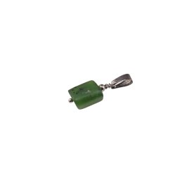 Pandantiv Jad tubular fatetat 10mm
