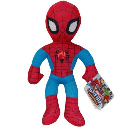 Jucarie din material textil cu sunete spiderman, 35 cm