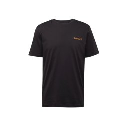 TIMBERLAND T-Shirt Small Linear Logo Print TB0A5QQT0011 001 black