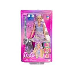 Papusa Barbie Par lung blond, cu Accesorii JCT72