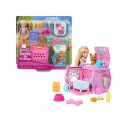 Papusa Barbie Family & Friends, Mattel, Club Chelsea, Catel, 15cm