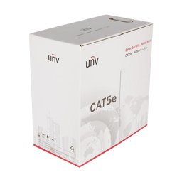 Cablu UTP cat5e 0.45mm, cupru integral, cutie 305 metri, ECA - UNV CAB-LC2100A-E2-ECA-IN