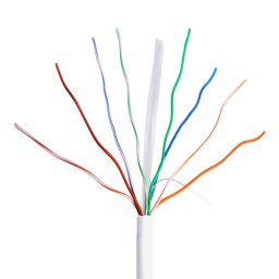 Cablu UTP, cat 6E, cupru integral, LSZH, cutie 305 metri, DCA - UNV UV-UTP6-300-BC24AWG-DCA-B-W