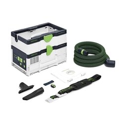 Festool - CLEANTEC CTMC SYS I-Basic - Aspirator particule uscate fara acumulatori si incarcator, Li-Ion, 18 V, - Ah, 180 mbar