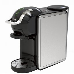 Espressor 8in1 Oliver Voltz OV51171K8R, 1450W, 0.8 L, 5 adaptoare, 19 bar, Cafea macinata si capsule, Negru/Argentiu