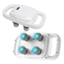 Aparat de masaj S2 cu 4 capete puternice afisaj LCD si manere ergonomice