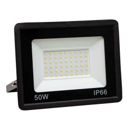 Proiector cu LED SMD 220V Putere 50W IP66 NEGRU JORTAN