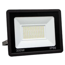 Proiector cu LED SMD 220V Putere 200W IP66 NEGRU JORTAN