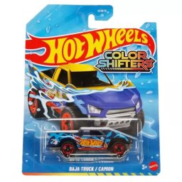 Hot Wheels: Mașinuță care își schimbă culoarea - Baja Truck / Camion
