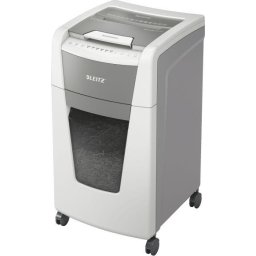 Distrugator documente IQ Office 300 coli P4 cross-cut 60L Alb