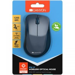 Mouse CNE-CMSW11BL, USB Wireless, Niagara