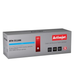 Activejet ATH-311AN toner for HP printer; HP 126A CE311A, Canon CRG-729C replacement; Premium; 1000 pages; cyan