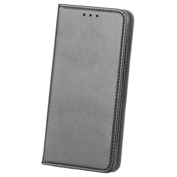 Husa Husa Piele Ecologica OEM Smart Magnetic pentru Samsung Galaxy A20e, Neagra