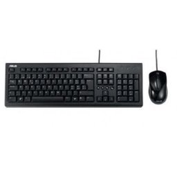 Kit U2000 - Tastatura, USB, Black + Mouse Optic, USB, Black