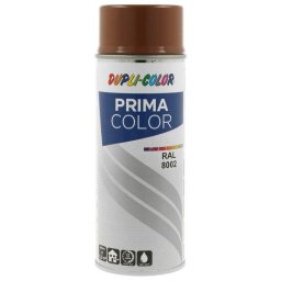 Vopsea spray acrilica DUPLI-COLOR PRIMA COLOR RAL8002 maro semnal, 400ml
