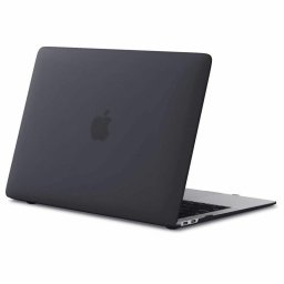 Husa 13 inch "MacBook Air UltraShell", Policarbonat, Negru - Scut Compact pentru Laptopul Tau