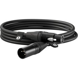 Microfon Rode Microphones Cable XLR3M black (black, 3 meters)