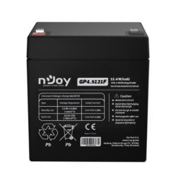 BTVACDUEATD1FCW01B, 12 V, 4.5 Ah, Negru