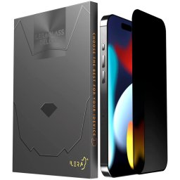 Folie de sticlă iLera DeLuxe Original Glass pentru Apple iPhone 16 Plus / 15 Plus - negru