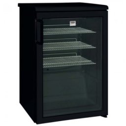 Frigider vitrină Beko ADN 140B BP, 130 litri, aluminiu negru, 56x60x85cm