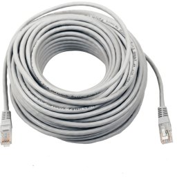 Patchcord UTP CAT5 RJ45-RJ45, 20 metri, 24 AWG, gri