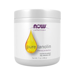 Lanolina 100% Pura - Crema Naturala pentru Sani si Piele - Now Foods - 198 grame