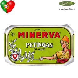 MINERVA Conserva sardine portugheze mici in ulei de masline 90g