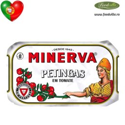 MINERVA Conserva sardine portugheze mici in sos tomat 90g