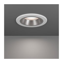 Eglo 902297 - Corp de iluminat încastrat LED pentru baie YEBRA, dimmabil, 4,8W/230V, IP44, alb/auriu