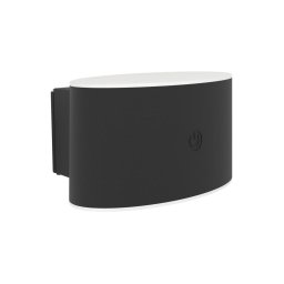 Eglo 75875 - Aplica de perete LED reglabilă VALGIANO, 5W/5V, 2000 mAh, IP44, negru